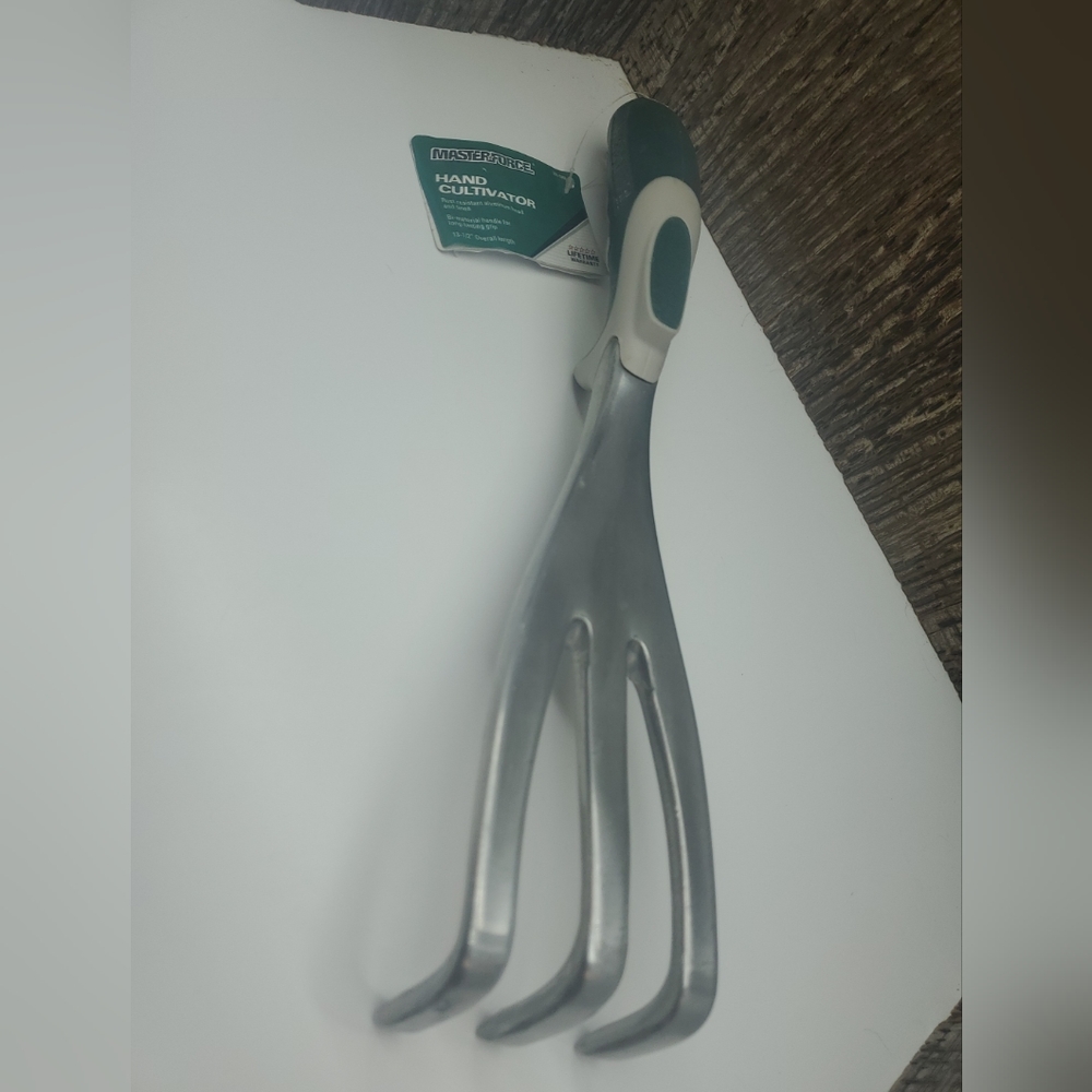 Masterforce Hand Cultivator Garden Claw New Green & Gray